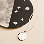 Moon Phase Coin Ketting