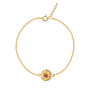 Malala Birthstone Cornflower Bracelet