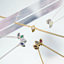 Birthstone Marquise Ohrstecker Set