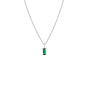 Birthstone Baguette Ketting