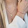 Connected Initial Heart Full Of Love