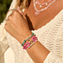 Pave Letter Armband