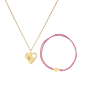Connected Initial Heart Full Of Love