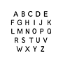 Dazzling Initial Ohrringe