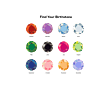 Birthstone Marquise Necklace