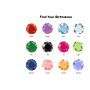 Birthstone Marquise Ohrstecker Set