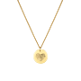Fingerprint Coin Necklace