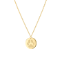 Paw Print Coin Necklace