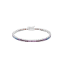 Rainbow Tennis Armband