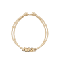 Bold Letter Cord Bracelet