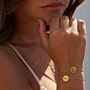 SS23: Sammy Sunflower Initial Bracelet
