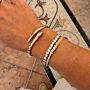 Bold Letter Cord Armband
