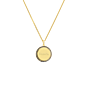 Pavé Birthstone Coin Kette