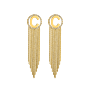 Serena Sparkle Letter Earrings