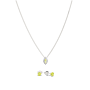 Birthstone Marquise Ohrstecker Set