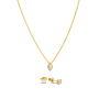 Birthstone Marquise Ohrstecker Set