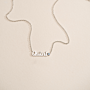 Name Birthstone Kette Deluxe