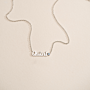 Name Birthstone Ketting Deluxe