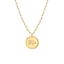 Fighter Coin Necklace