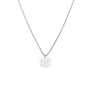 Star Initial Coin Necklace