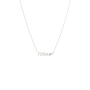 Name Diamond Necklace Deluxe