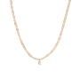 Sparkle Beaded Letter Ketting