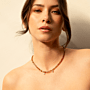 Sparkle Beaded Letter Ketting