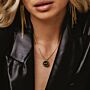 Star Initial Coin Necklace