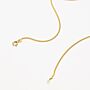 Chunky Curve Coin Ketting