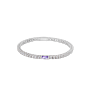 Tennis Single Birthstone Bracelet