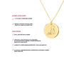 Photo Line Coin Key Chain