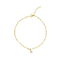 Charlotte Chain Letter Enkelband