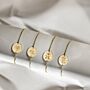 Family Fingerprint Coin Bracelet