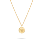 Fingerprint Coin Necklace