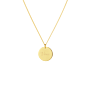 Birth Name Coin Necklace