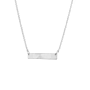 Kids Fingerprint Bar Necklace