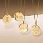 Zodiac Coin Ketting