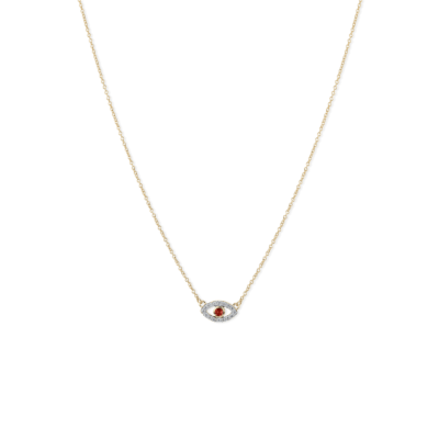 SS23 Evil Eye Birthstone Necklace
