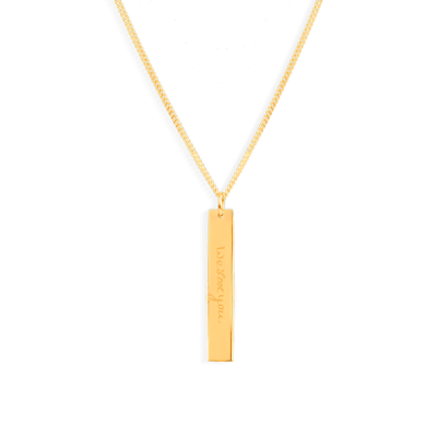 Men Bar Signature Kette