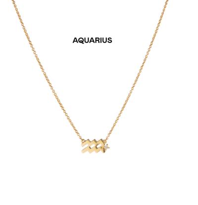 SS23 Zara Zodiac Diamond Necklace