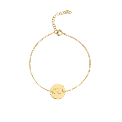 Ultrasound Line Coin Armband