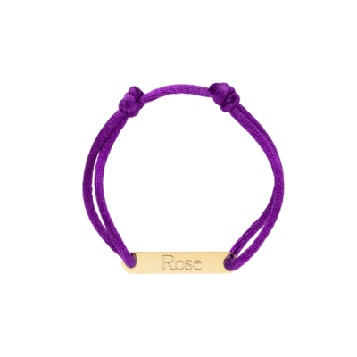 Kids Bobby Bar Text Armband