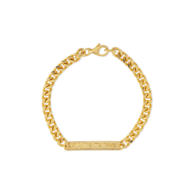 bold bracelet gold