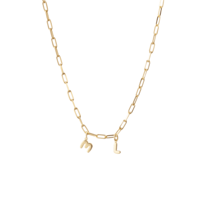 Chunky Letter Chain Ketting