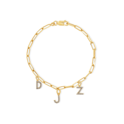 Charlotte Chain ﻿Letter Armband