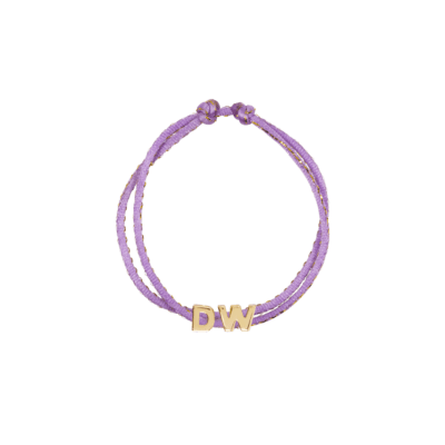 Lola Letter Sparkle Armband