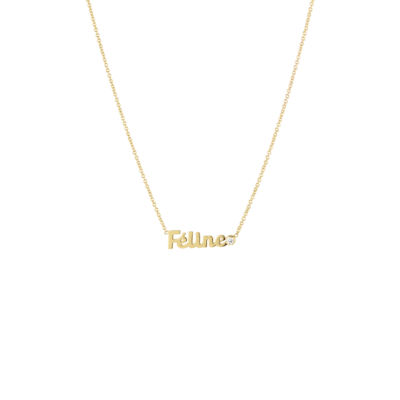 Name Diamond Necklace Deluxe