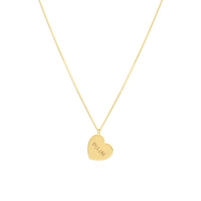 Initial Heart Necklace