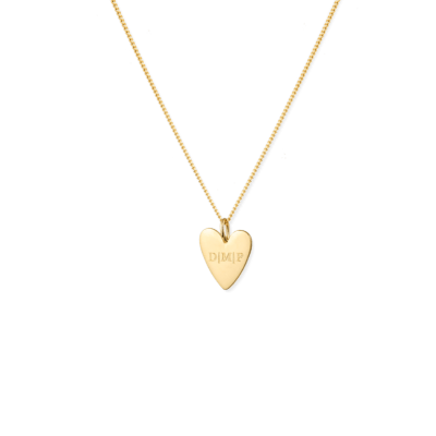 Initial Heart Necklace