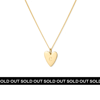 Initial Heart Necklace